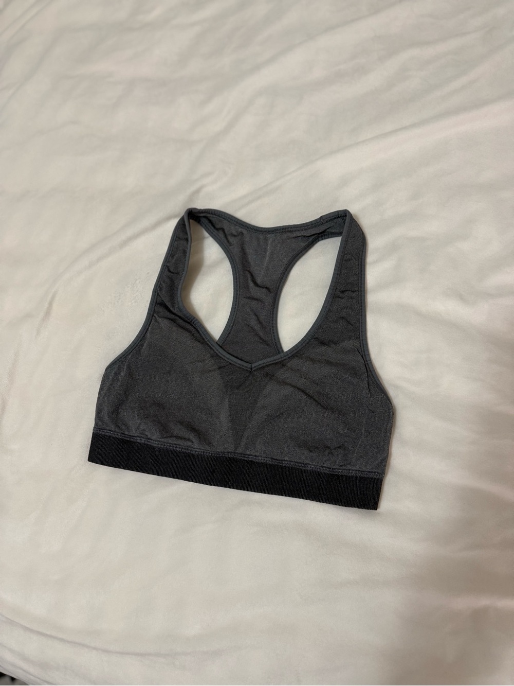 lululemon athletica Black Racerback Sports Bra